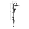 Altar Schwarzes Duschset ohne Wasserhahn