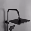 Altar Schwarzes Duschset ohne Wasserhahn