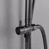 Altar Schwarzes Duschset ohne Wasserhahn