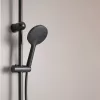 Corina Black Brausegarnitur ohne Wasserhahn
