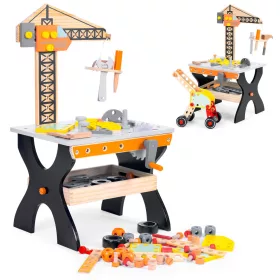 Kinder-Montagetisch aus Holz, Do-it-yourself-Bank