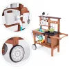 Outdoor-Kinderküche aus Holz mit Zubehör