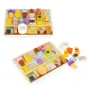 Eisverkäufer-Formen und Rollenspiel-Holzspielzeug-Set
