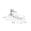 Waschbecken Melanie 40