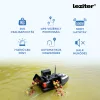 Feederboot V6 GPS 3 Tanks hinten und seitlich mit schwarzem