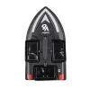 Feederboot V6 GPS 3 Tanks hinten und seitlich mit schwarzem