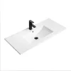 Flaches Design 1-Becken-Waschtisch 18x120x46 cm