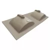 Flaches Design-Waschtischbecken 18x120x46 cm