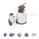 Flowclear Sandfilter 8 m3/h mit ChemConnect Chemikaliendosiergerät