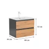 Vario Forte 60 Unterschrank mit Spüle