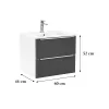 Vario Trim 60 Unterschrank mit Spüle