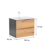 Vario Trim 60 Unterschrank mit Spüle
