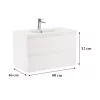 Vario Forte 80 Unterschrank mit Spüle