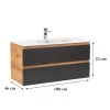 Vario Forte 100 Unterschrank mit Spüle