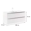 Vario Trim 100 Unterschrank mit Spüle