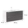 Vario Trim 100 Unterschrank mit Spüle