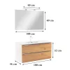 Vario Trim 100 Unterschrank mit Spüle