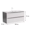 Vario Trim 100 Unterschrank mit Spüle