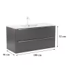 Vario Trim 100 Unterschrank mit Spüle
