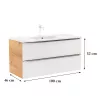 Vario Trim 100 Unterschrank mit Spüle