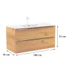 Vario Trim 100 Unterschrank mit Spüle