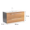 Vario Clam 100 Unterschrank mit Spüle