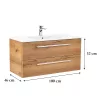 Vario Clam 100 Unterschrank mit Spüle