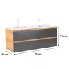 Vario Forte 120 Unterschrank mit Spüle