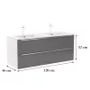 Vario Trim 120 Unterschrank mit Spüle