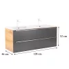 Vario Trim 120 Unterschrank mit Spüle