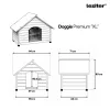 Doggie Premium isolierte Hundehütte "XL