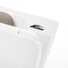 Ride Wandtoilette mit Wasserspülung, mit weich schließendem Sitz