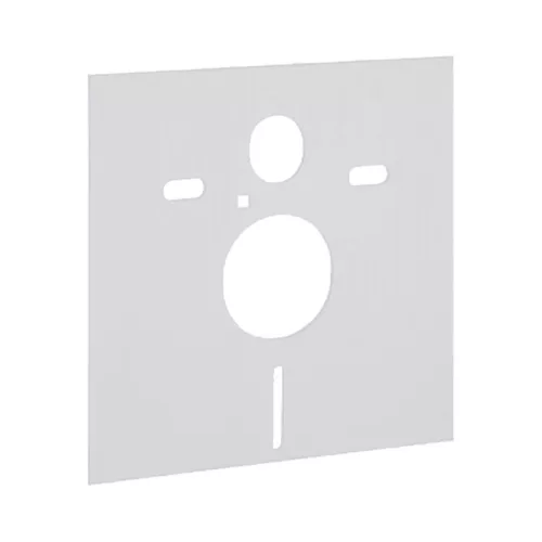 Schallschutzwand für Toilette und Bidet 39x42x1 cm