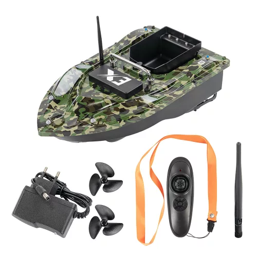 Feederboot X3 mit Backpacker-Tarnung