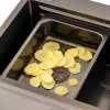Waschbecken mit abschließbarem Ablauf für Spültisch