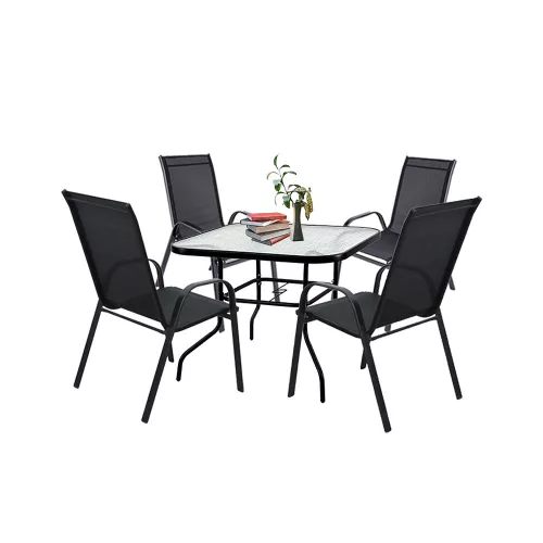 Gartenmöbel-Set Juba 4+1