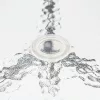 Gartentisch Vella aus Glas mit Metallgestell