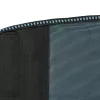 Leziter Comfort Angelstuhl mit Armlehne und Becherhalter blau