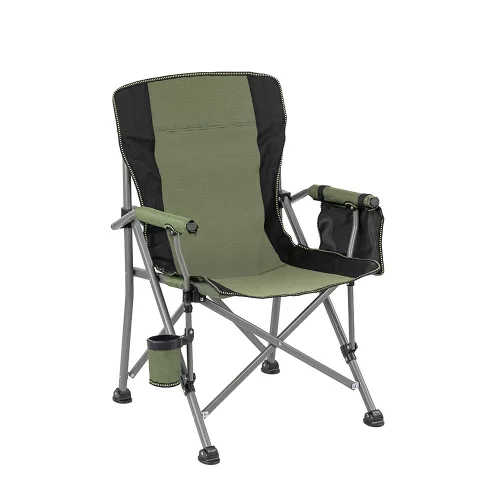 Leziter Comfort Sessel mit Becherhalter grün