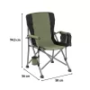 Leziter Comfort Sessel mit Becherhalter grün