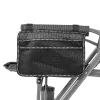 Leziter Comfort Plus Angelstuhl mit Armlehne und Becherhalter grau