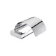 Toilettenpapierhalter aus Chrom