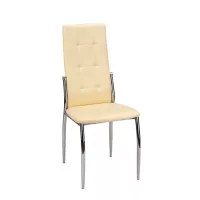 Esszimmerstuhl mit Metallgestell