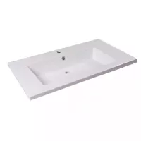 Waschbecken aus Gussmarmor